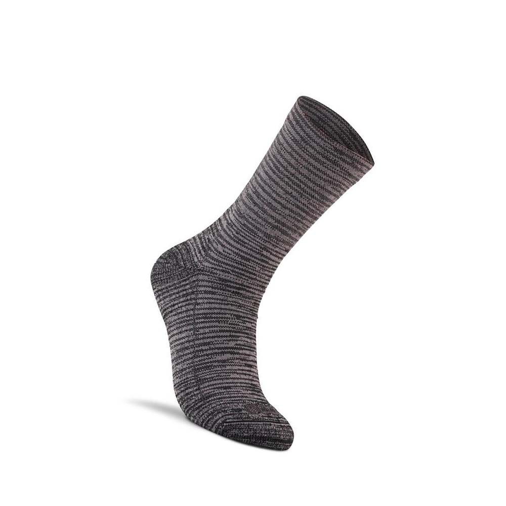 Men\'s Ecco Casual Short Crew Socks Grey | USA 828JPQ